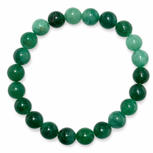 Green Aventurine Natural Stone Bracelet (8mm Beads)